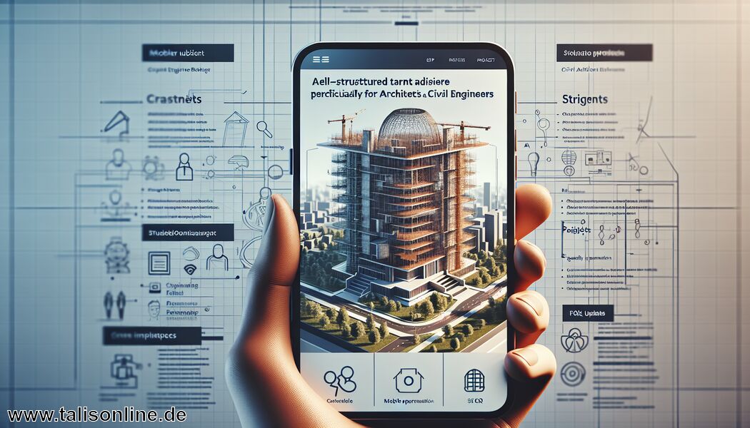 Architekten und Bauingenieure » Die eigene Homepage gestalten